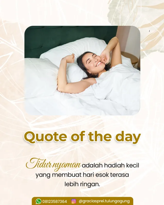 <p>Kadang, bahagia itu sesederhana bangun pagi den