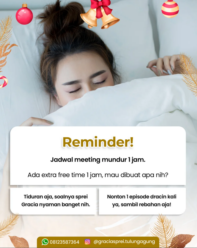 <p>Dapat waktu ekstra 1 jam? Saatnya recharge tubu