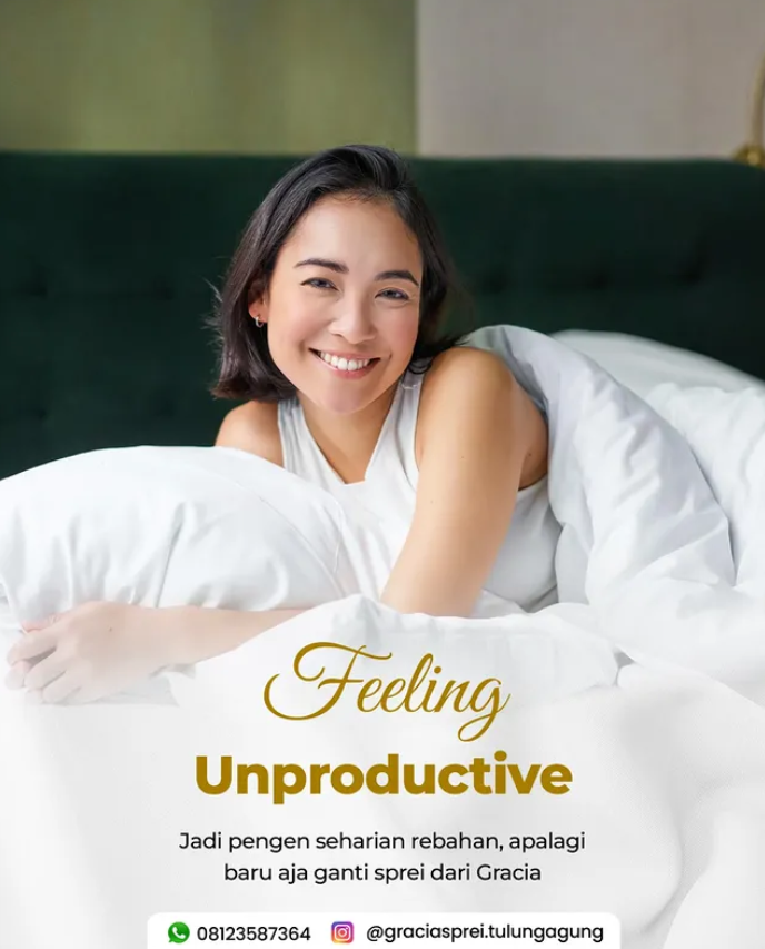 <p>kadang yang kamu butuh cuma sprei baru dan wakt